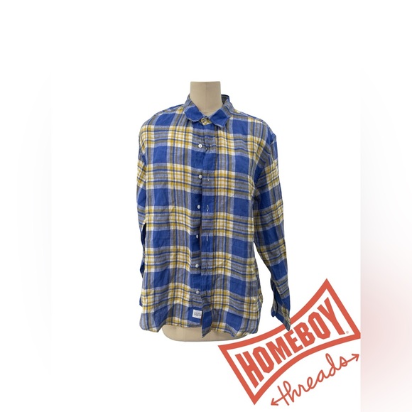 Frank & Eileen Other - Frank & Eileen Blue and Yellow Plaid Shirt